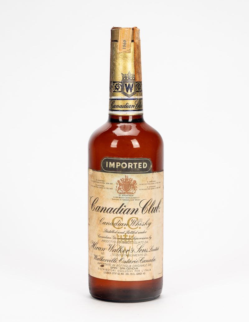 Canada - Canadian Club, Whisky canadese imbottigliato (1 bottiglia, 75 cl, 40% vol)