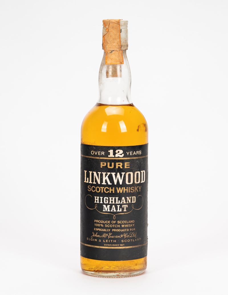 Scozia - Whisky, Linkwook Highland Malt Scotch Whisky 12 anni (1 bottiglia)
