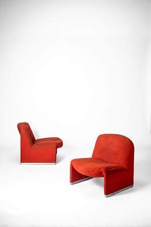 Pair of armchairs model 'Alky'