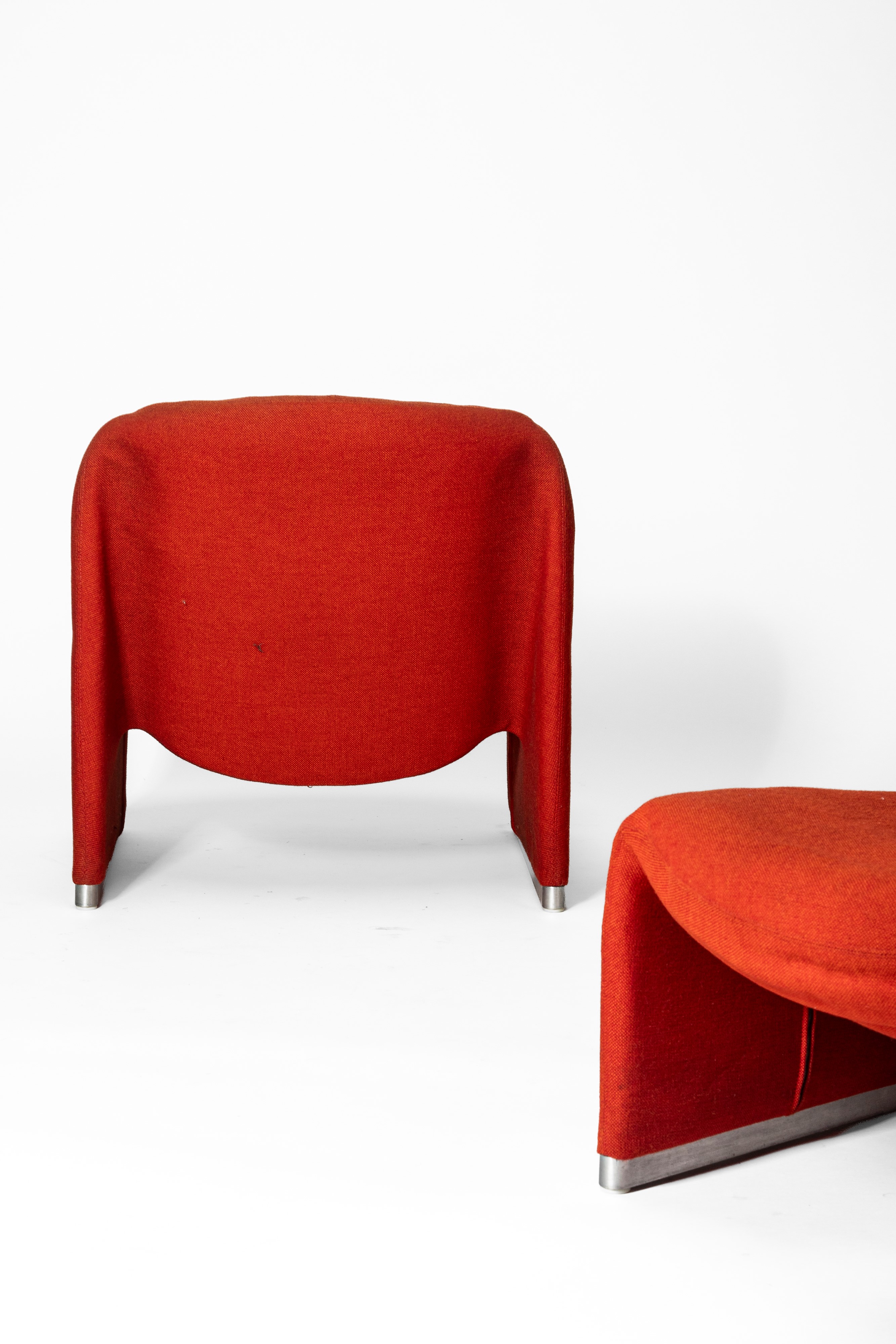 Giancarlo Piretti - Coppia di poltrone modulari modello «Alky»