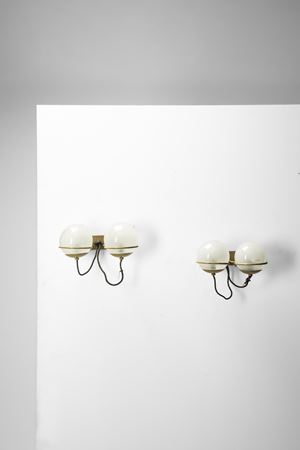 Pair of wall lamps