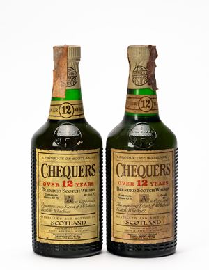Chequers Blended Scotch Whisky 12yo (2 BT)