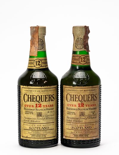 Chequers Blended Scotch Whisky 12yo (2 Bt)