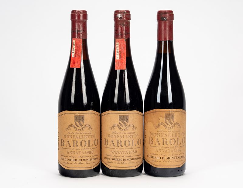 Italia - Paolo Cordero di Montezemolo, Azienda Monfalletto Barolo (3 Bt)