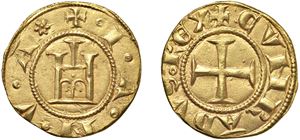 Primo periodo: Consoli, Podest&agrave; e Capitani del popolo (1139 - 1339) - Genovino, I tipo, Genova.
