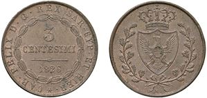 VITTORIO EMANUELE II, Re Eletto (1859 - 1861) - 3 Centesimi, Bologna.