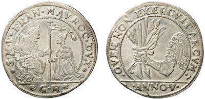 Francesco Morosini, Osella dogale CVIII (1688-1694) anno V, 1692