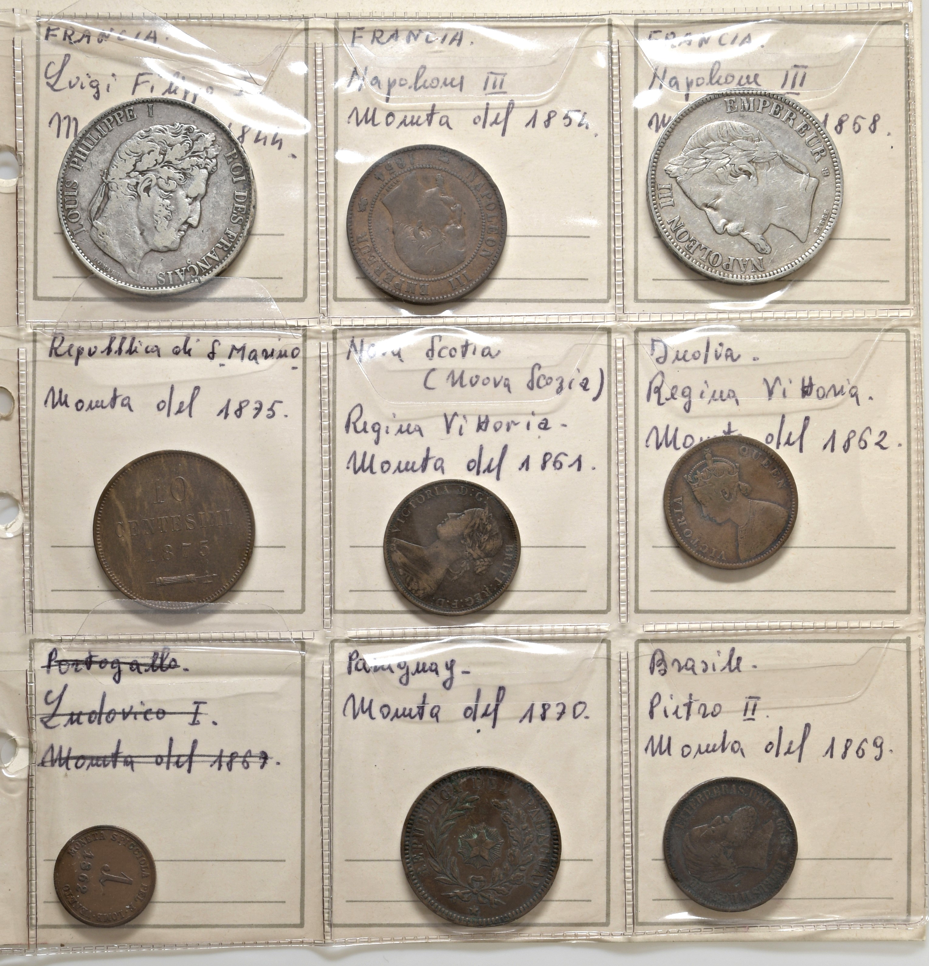 Vari Stati - Raccolta di monete, autorità emittenti varie, 15 esemplari (XIX-XX secolo), argento
