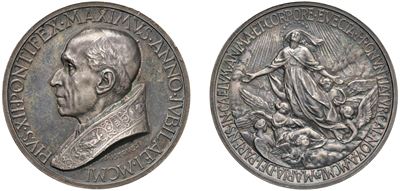 PIO XII (Eugenio Maria Pacelli), Medaglia per la Proclamazione del Dogma dell’Assunzione (1950), ...