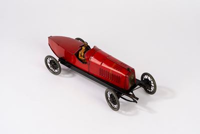 Alfa Romeo P1 Gran Premio, latta litografata, meccanismo a molla