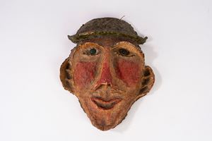 Maschera in cartapesta