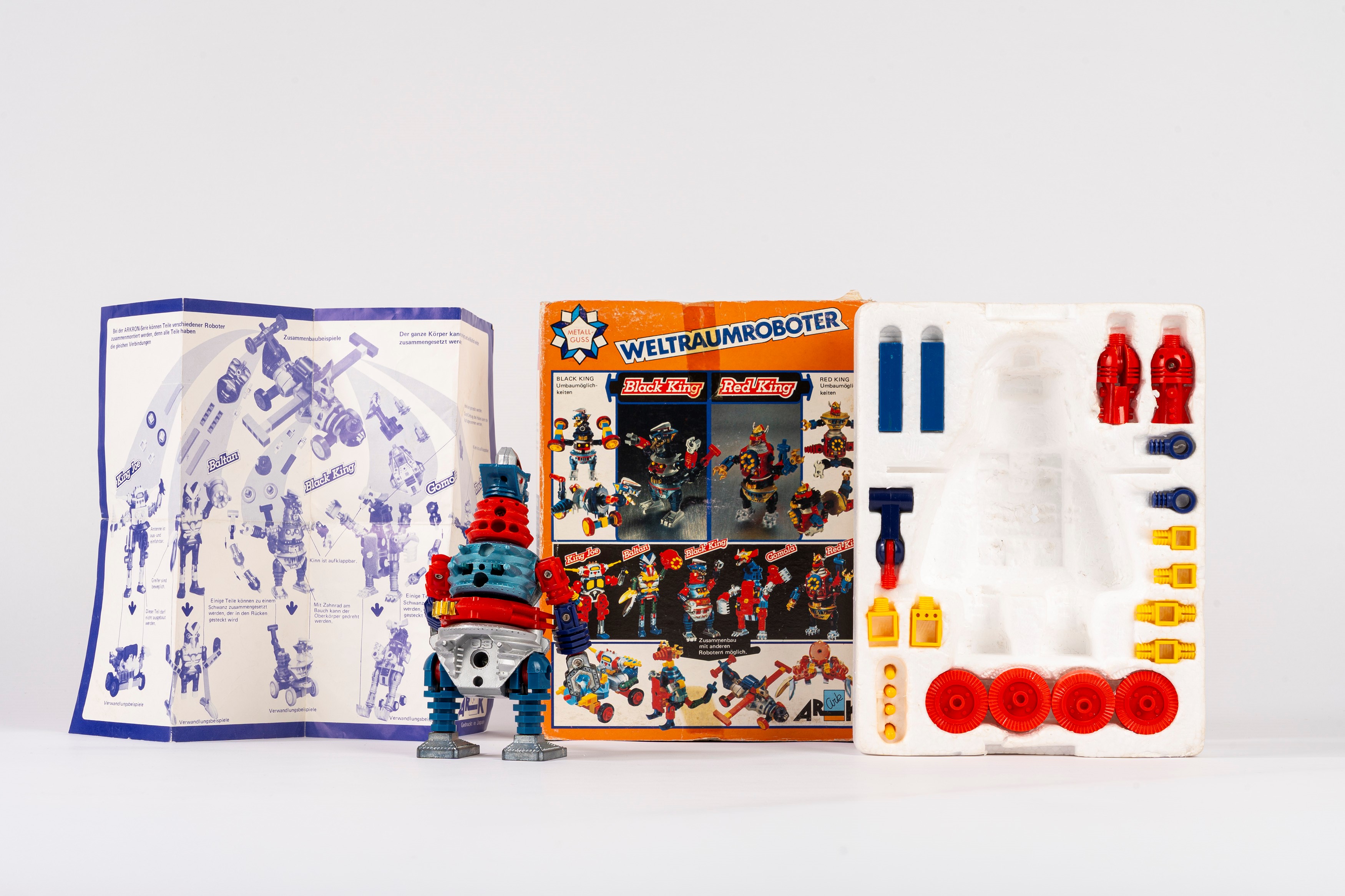 Bullmark - ARKLON, Black King robot (Japanese Anime toy), 1978