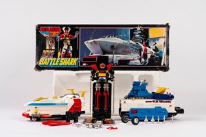 BATTLE SHARK - BATTLE ROBOT Japanese anime toy