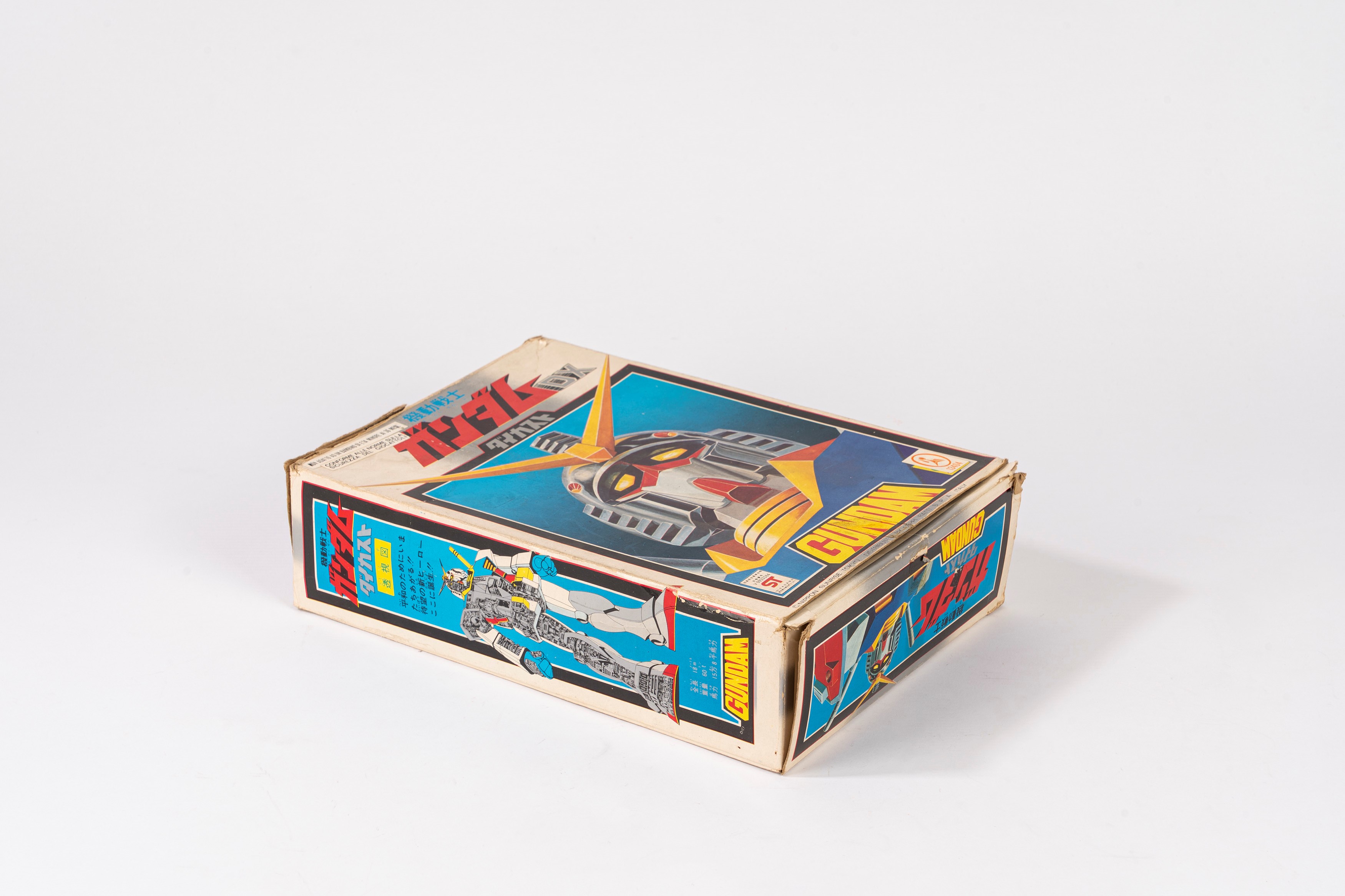 Ceppi Ratti - Gundam, Figura robotica in pressofusione con parti in plastica (Made in Japan), ann...