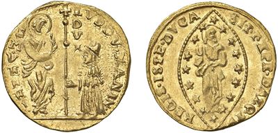 LUDOVICO MANIN, Zecchino del Doge (CXX), Venezia