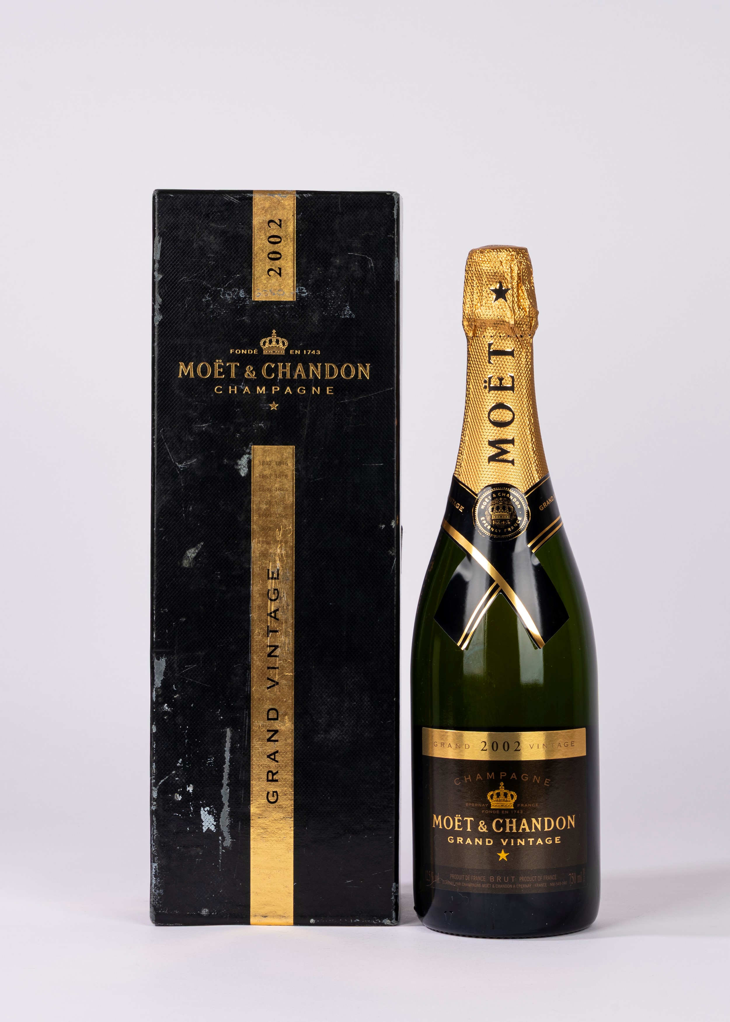 Francia - Moët & Chandon, Grand Vintage (1 bottiglia) – datazione 2002