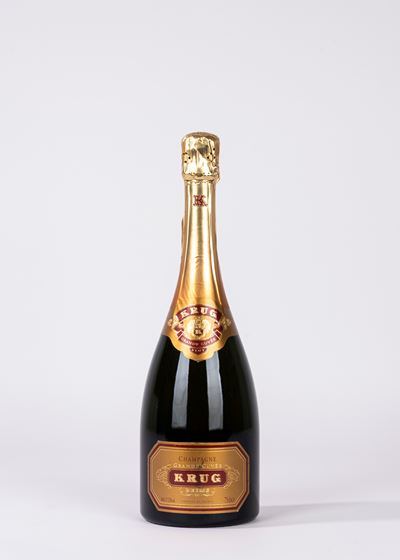 Vino spumante Krug, 1 bottiglia (1 BT), in originale bottiglia OC