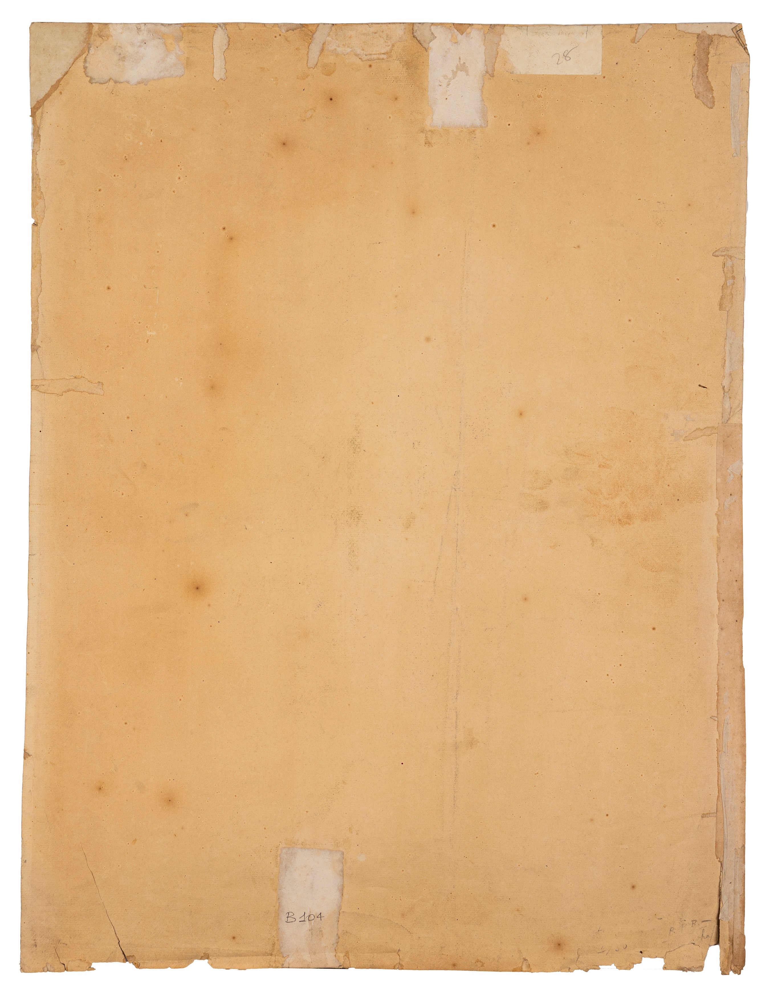Attribuito a Christoph Heinrich Kniep (hildesheim 1755 - Napoli 1825) - Paesaggio con cascata e f...