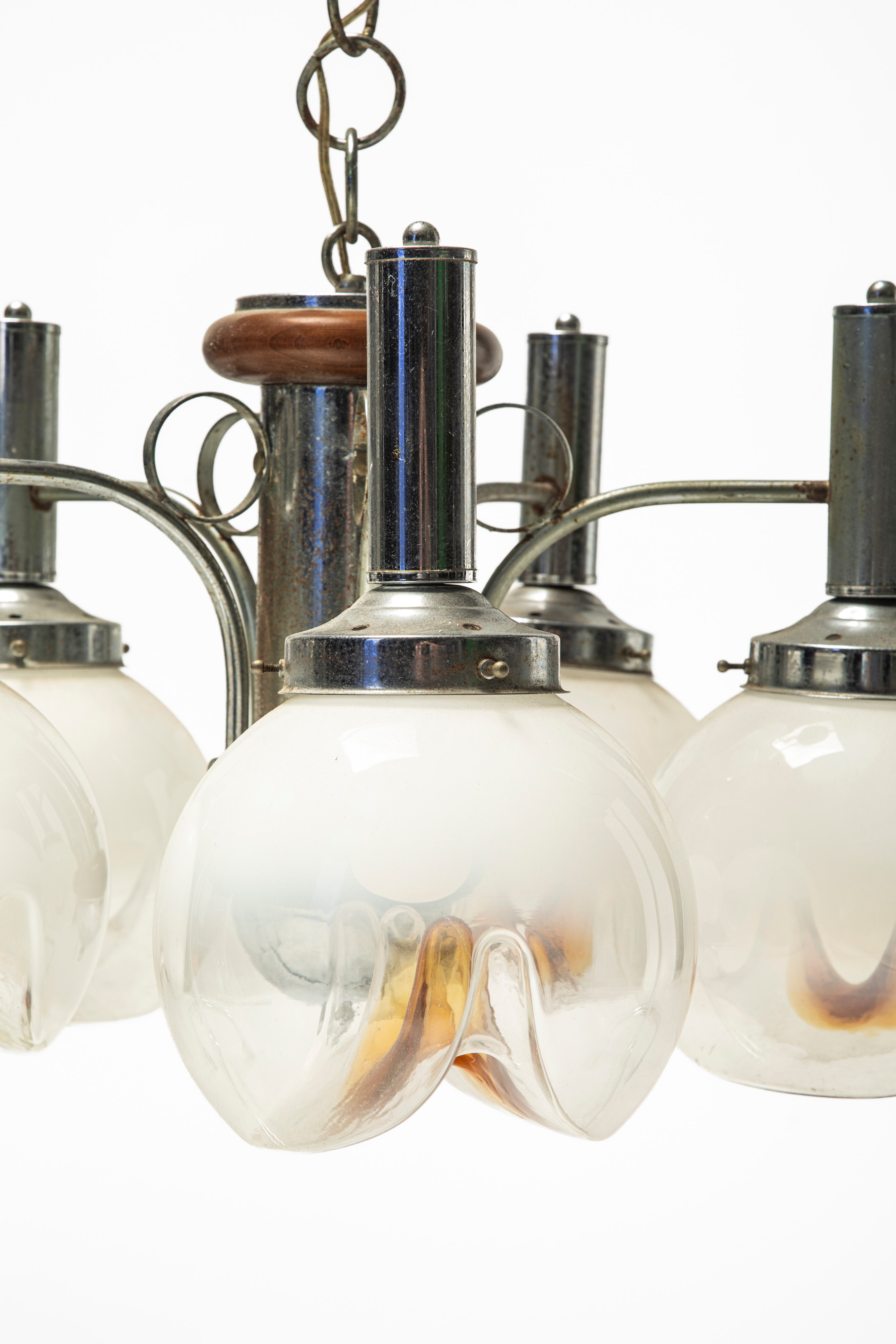 Mazzega, Murano - Mazzega Murano, Lampadario a cinque luci