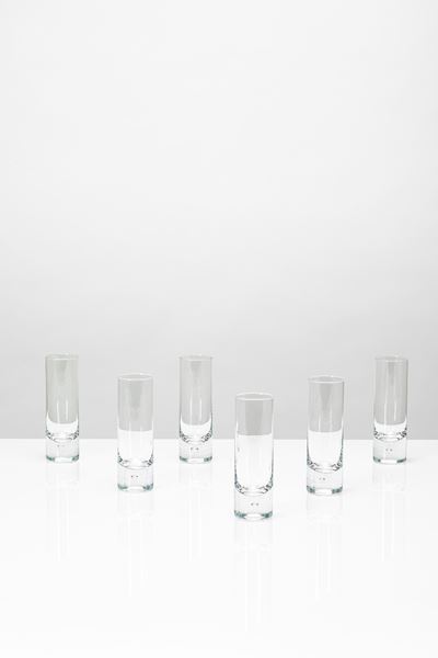 Set di sei bicchieri modello “Bubble” per longdrink