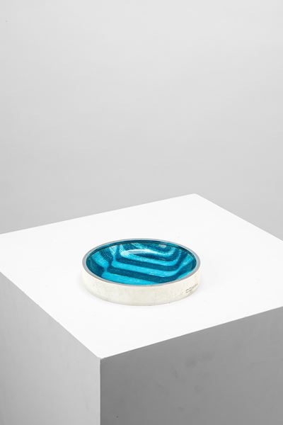 Svuotatasche, metallo smaltato, 1983