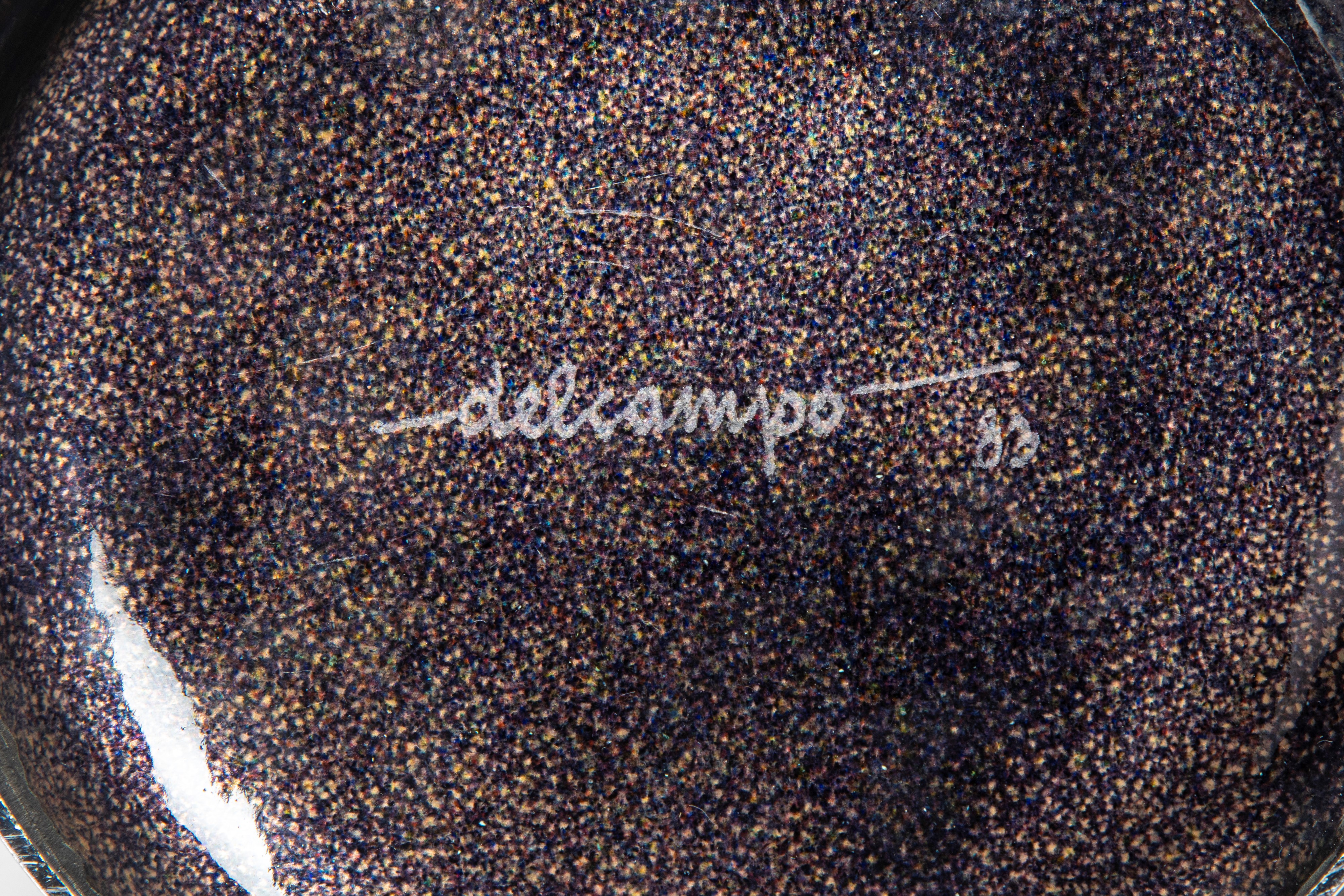 Studio del Campo - Svuotatasche, metallo smaltato, 1983