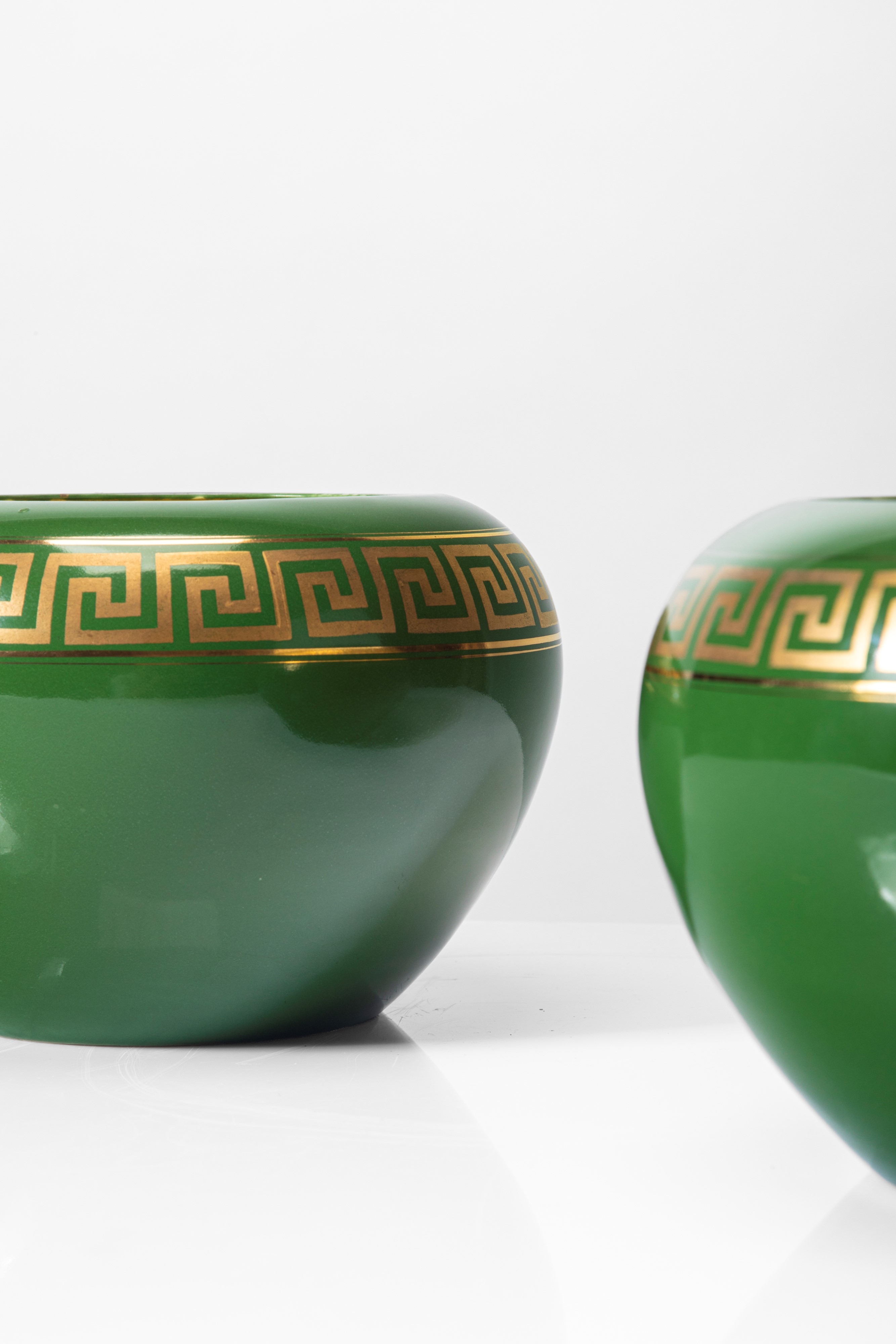 Richard-ginori - Coppia di cache-pot in ceramica