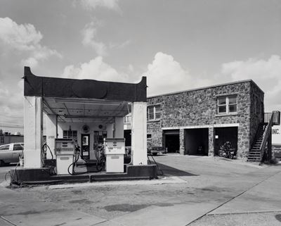 Filling Station, Corner of 6th and Indiana, Wichita Falls, Texas