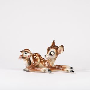 BAMBI in ceramica policroma