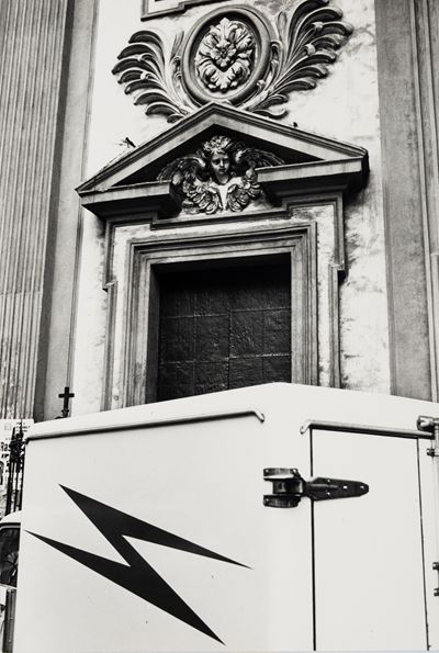 Senza titolo (San Vincenzo alla Sanità), stampa vintage alla gelatina ai sali d’argento, 1980