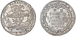 FRANCESCO LOREDAN, Doge CXVI (1752 - 1762) - Osella, anno X, 1761, Venezia.