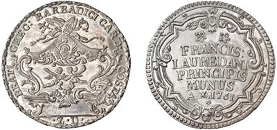 Francesco Loredan, Osella Doge CXVI (1752–1762), 1761, Venezia, argento