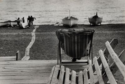 Senza titolo (Positano), stampa vintage alla gelatina ai sali d'argento