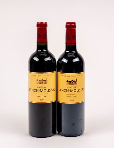 Château Lynch-Moussas, Selezione Pauillac (2 bottiglie, 2011 e 2014)