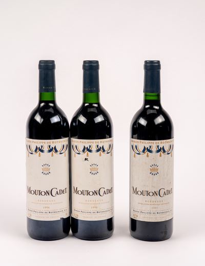 Baron Philippe de Rothschild, Selezione Mouton Cadet (3 bottiglie: 1996 e 1997)