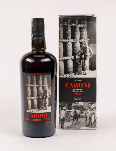 Caroni 2000, 1 BT — 110 Proof, 70 cl, 55% vol