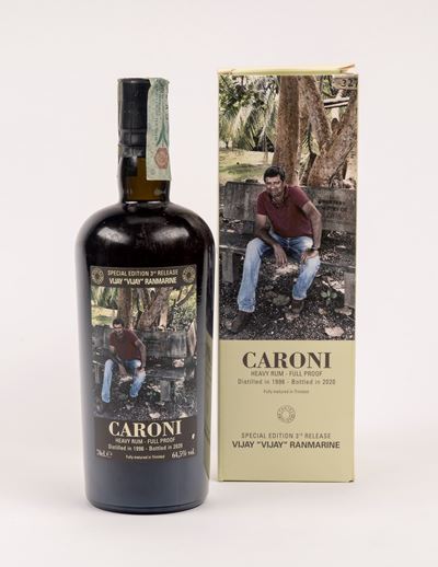 Rhum Caroni, 24 anni Special Edition 3rd Release “Vijay” Rhum mariner (Vijay) — 1 bottiglia