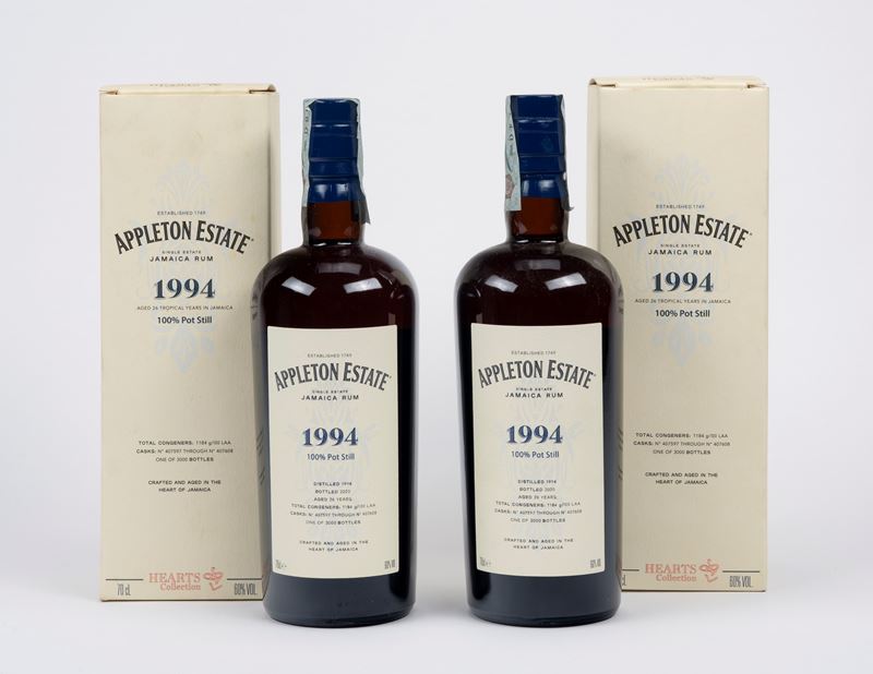 Jamaica - Appleton Estate, 26 anni (doppia bottiglia) – distillato 1994, imbottigliato 2020