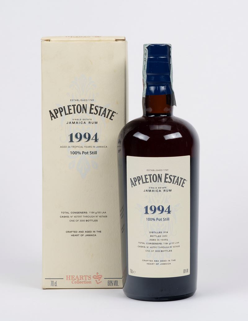 Jamaica - Appleton Estate, whisky/rhum invecchiato 26 anni (Distillato 1994, Imbottigliato 2020) ...