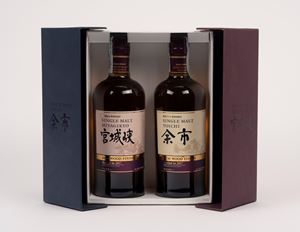 BOX NIKKA SINGLE MALT MIYAGIKYO E YOICHI (2 BT)
