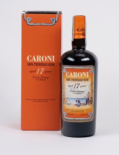 Whisky Caroni 17 anni, 1998, Extra Strong 110° Proof (70 cl, 55% vol) – 1 bottiglia