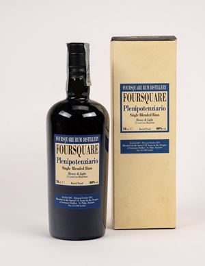 Foursquare Plenipotenziario Single Blended Rum 12yo (1 BT)