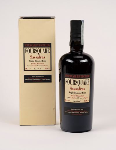 Foursquare, Sassafras Single Blended Rum 14 anni, imbottigliato nel 2020 (1 bottiglia)