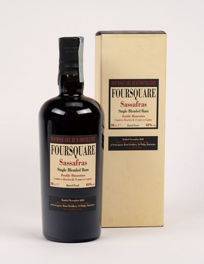 Foursquare, Rum blend Sassafras 14 anni — 70 cl, 61% vol (imbottigliato nel 2020)