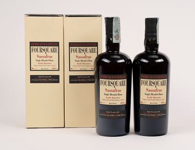 Foursquare, Rum “Sassafras” Single Blended, 14 anni — imbottigliato nel 2020 (2 bottiglie)