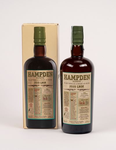 Rum Jamaica Hampden Pure, Rum single (1 bottiglia), 70 cl, 47% vol