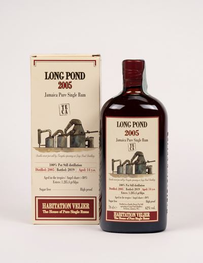 Long Pond 14 anni Habitation Velier, distillato 2005 imbottigliato 2019