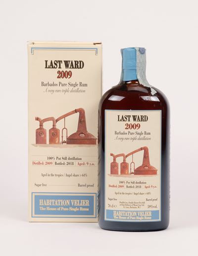 Habitation Velier, Last Ward 9yo (1 bottiglia) — distillato 2009, imbottigliato 2018
