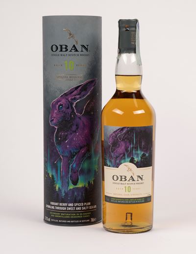 Oban 10 anni, Single Malt Scotch Whisky (1 bottiglia) — 70 cl, 57,1% vol, 2022