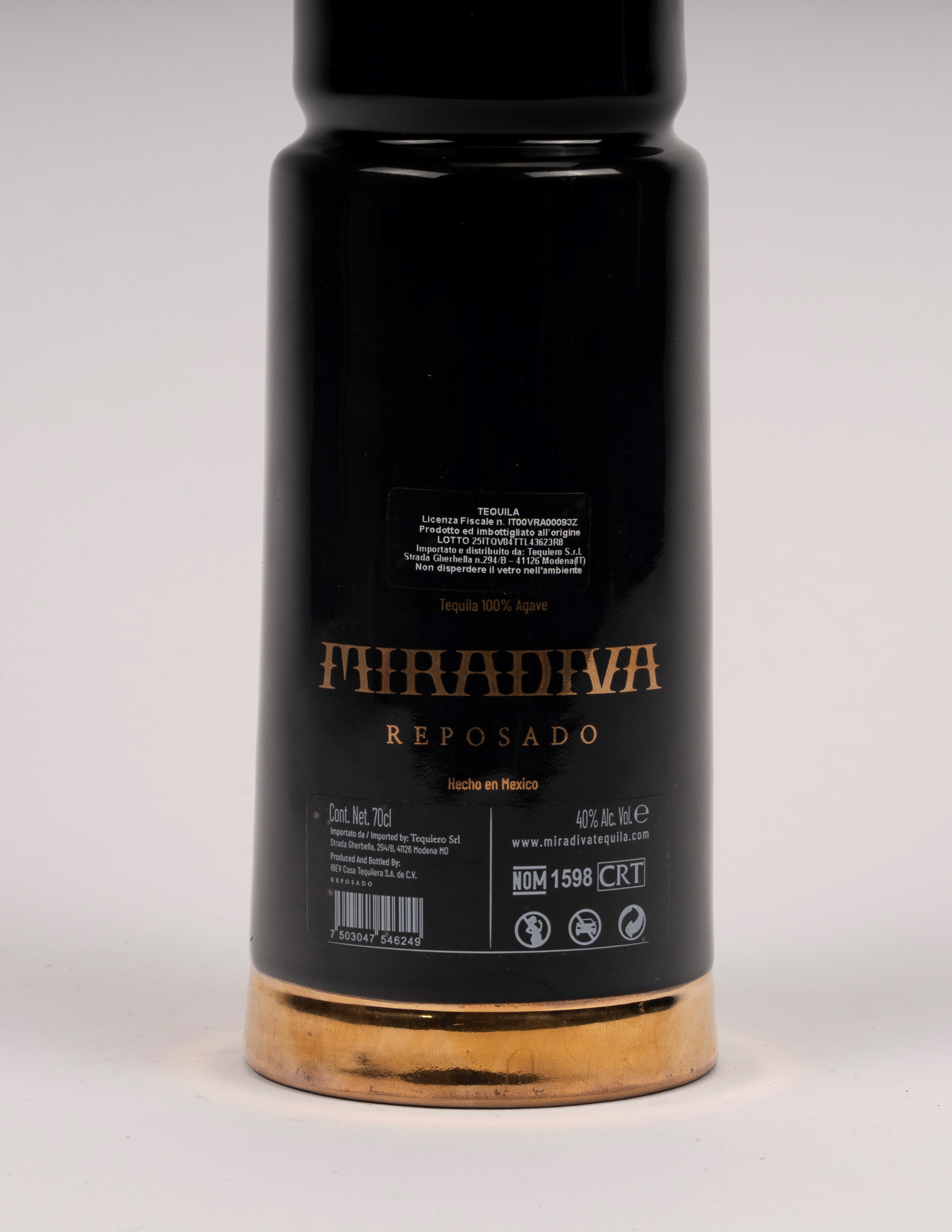 Messico - Miravida Reposado, 1 bottiglia da 70 cl, 40% vol